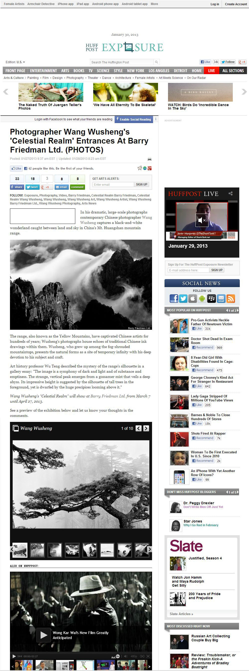 Huff Post Wang Wusheng